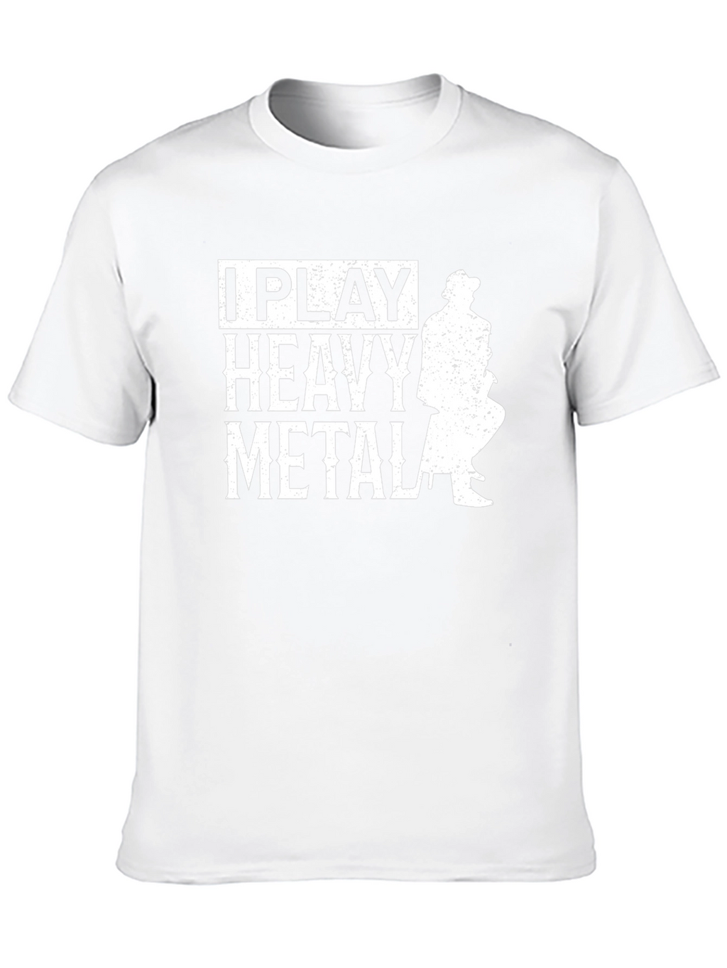 I Play Heavy Metal T-Shirt - Funny Music Tee
