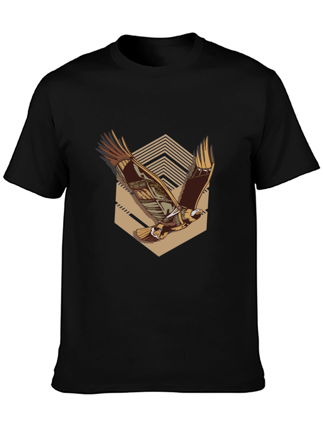 Eagle Graphic Black T-Shirt