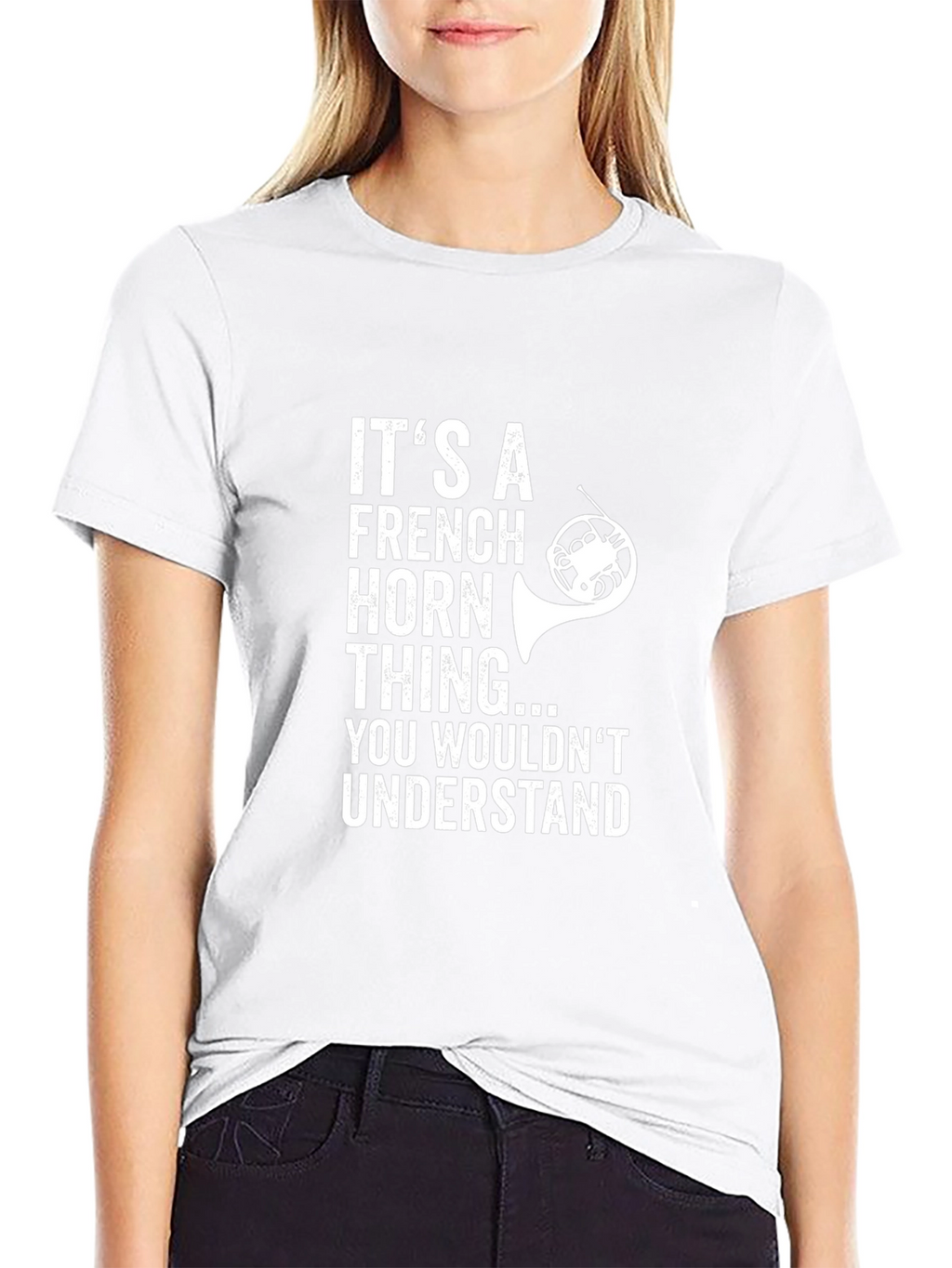 French Horn Thing T-Shirt - Musician Gift