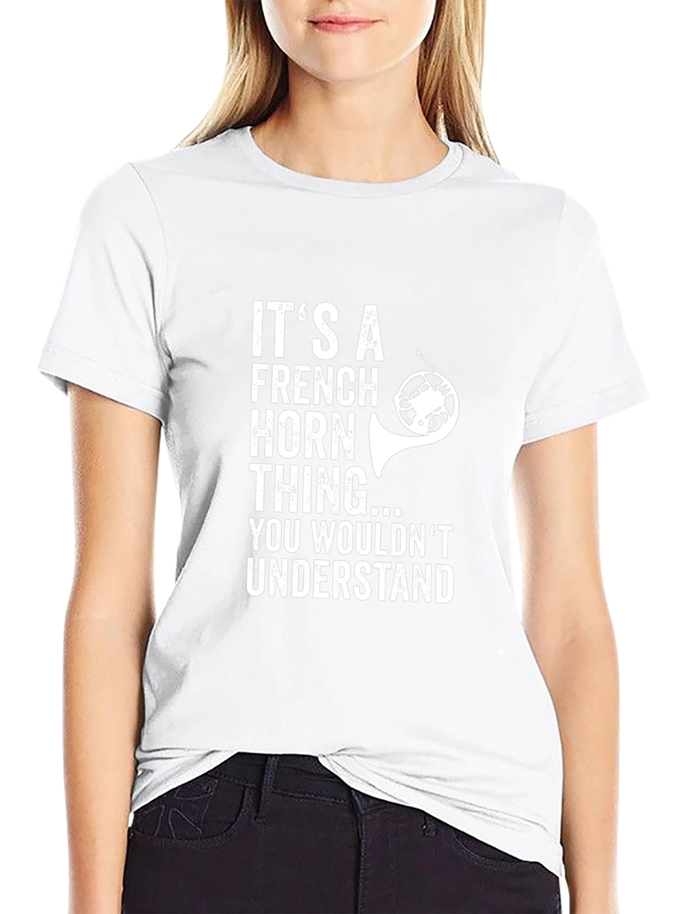 French Horn Thing T-Shirt - Musician Gift
