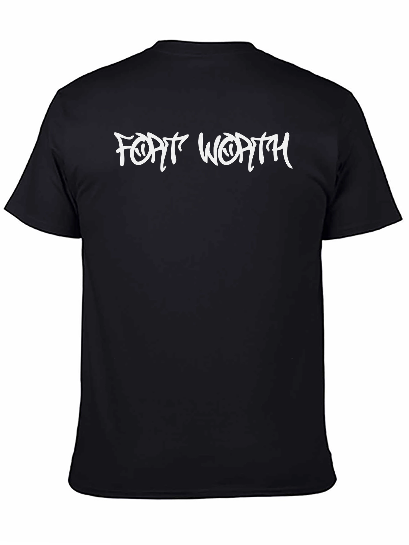 Fort Worth Graphic T-Shirt - Stylish Crew Neck Tee