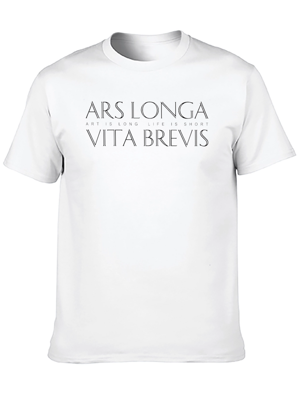 Ars Longa Vita Brevis Black T-Shirt