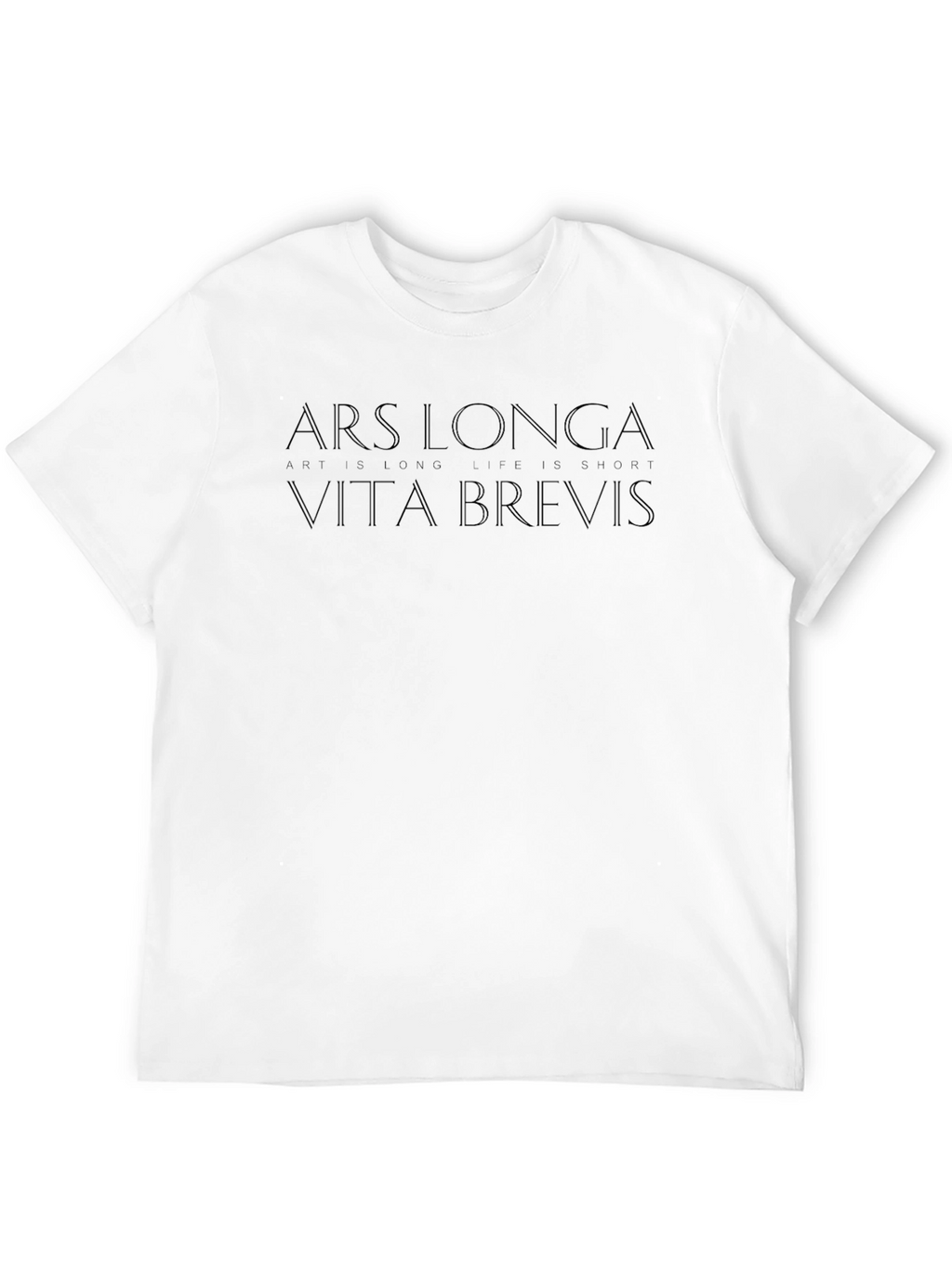 Ars Longa Vita Brevis Black T-Shirt