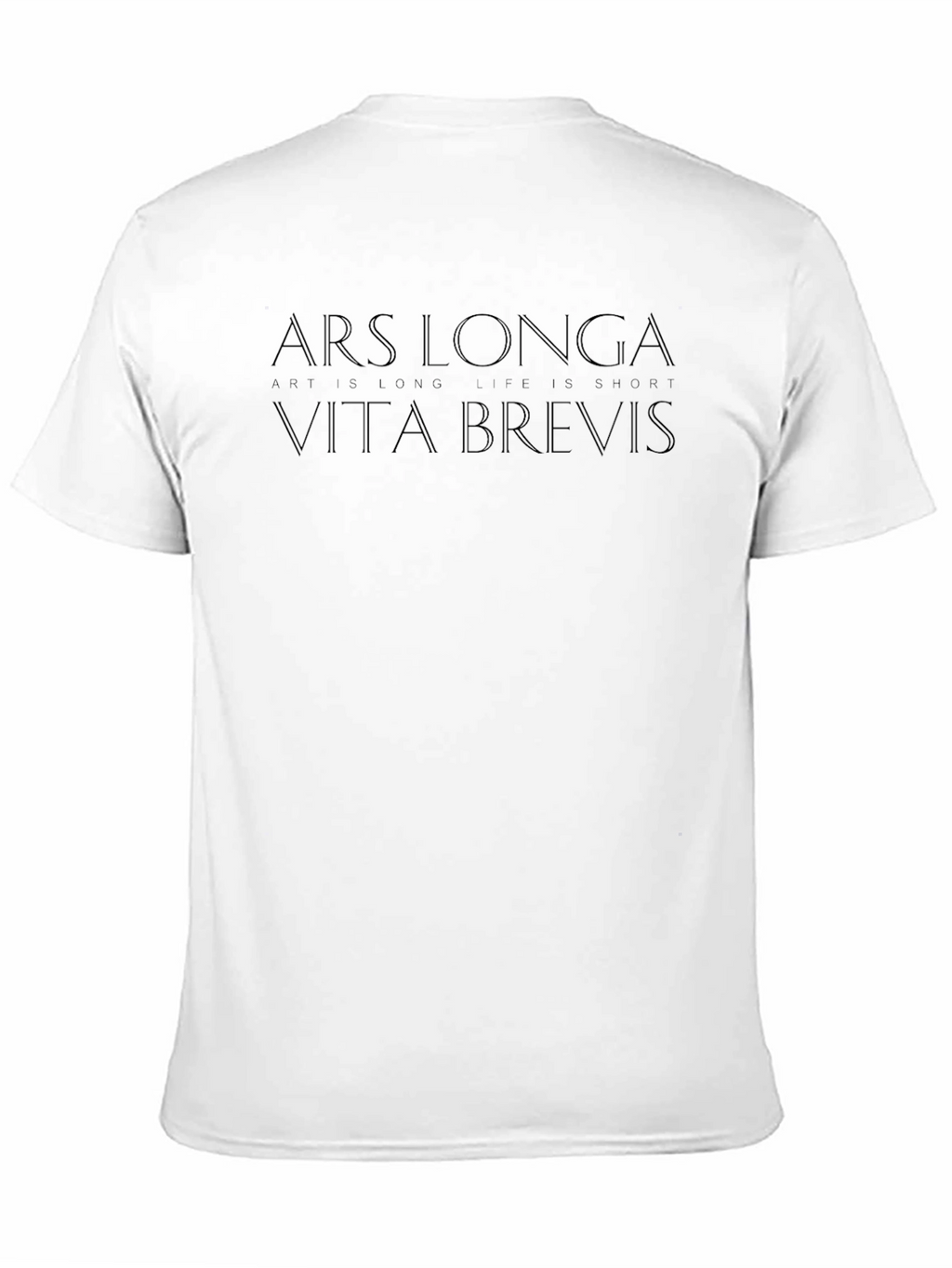Ars Longa Vita Brevis Black T-Shirt
