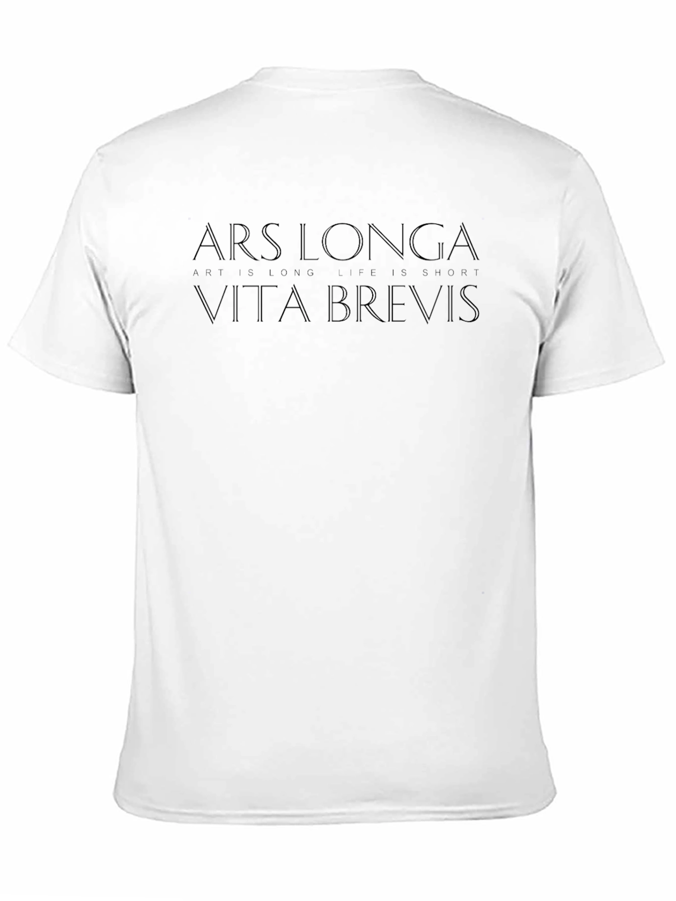 Ars Longa Vita Brevis Black T-Shirt