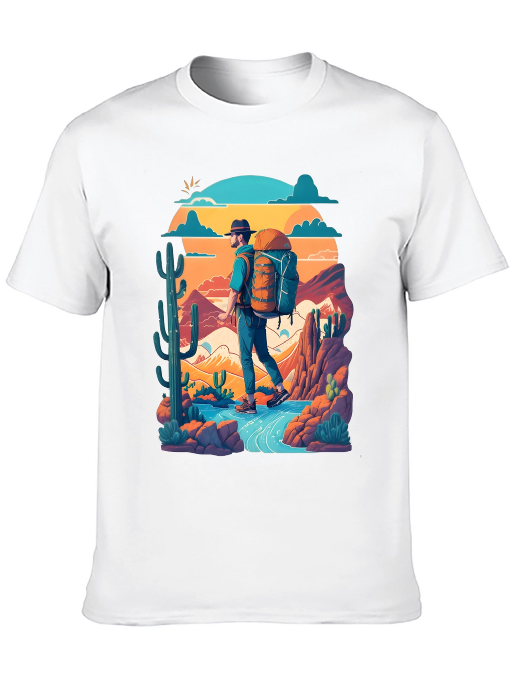 Hiking Adventure Graphic T-Shirt