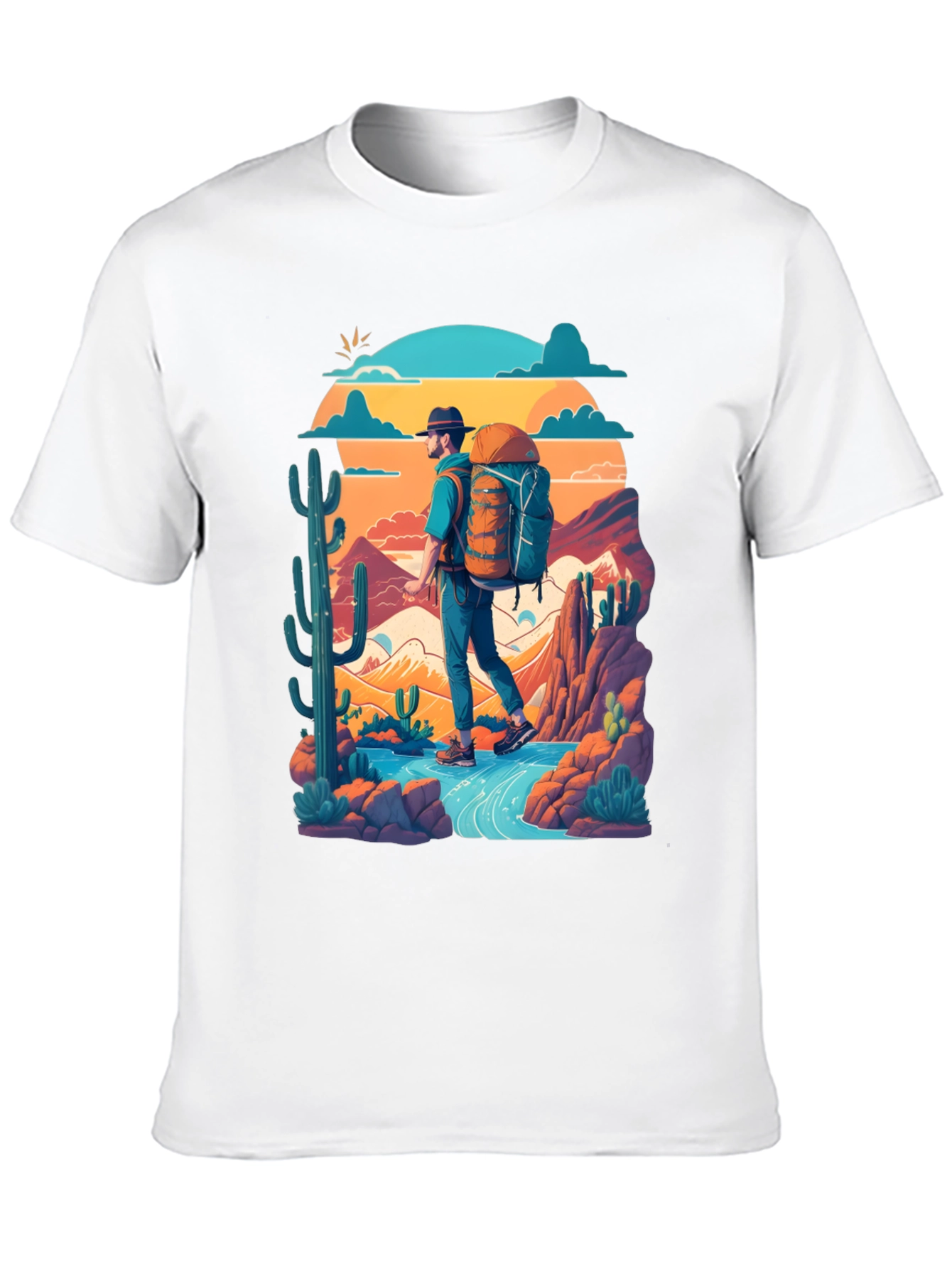 Hiking Adventure Graphic T-Shirt