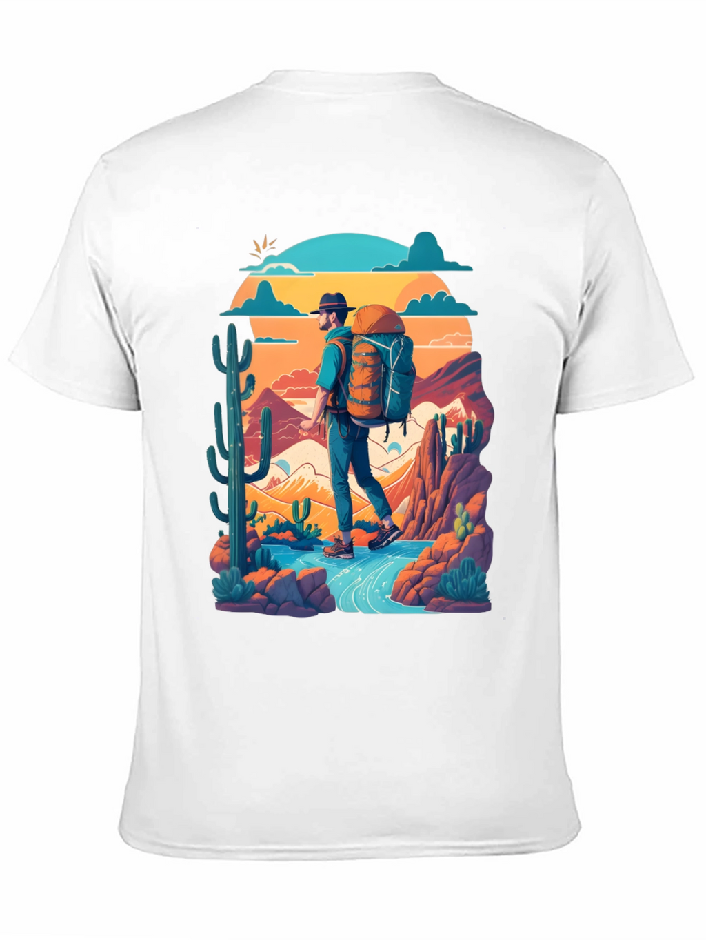 Hiking Adventure Graphic T-Shirt