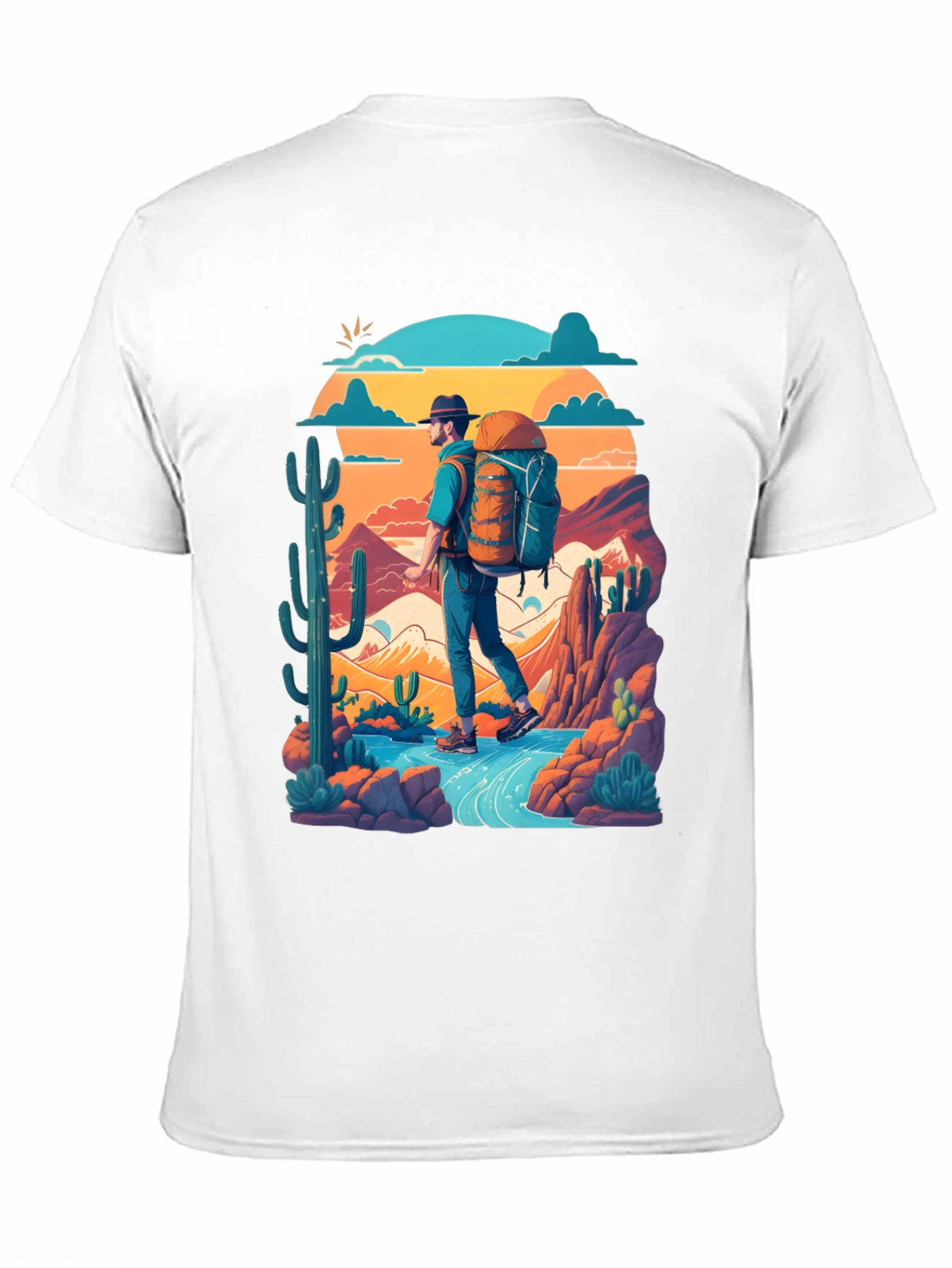 Hiking Adventure Graphic T-Shirt