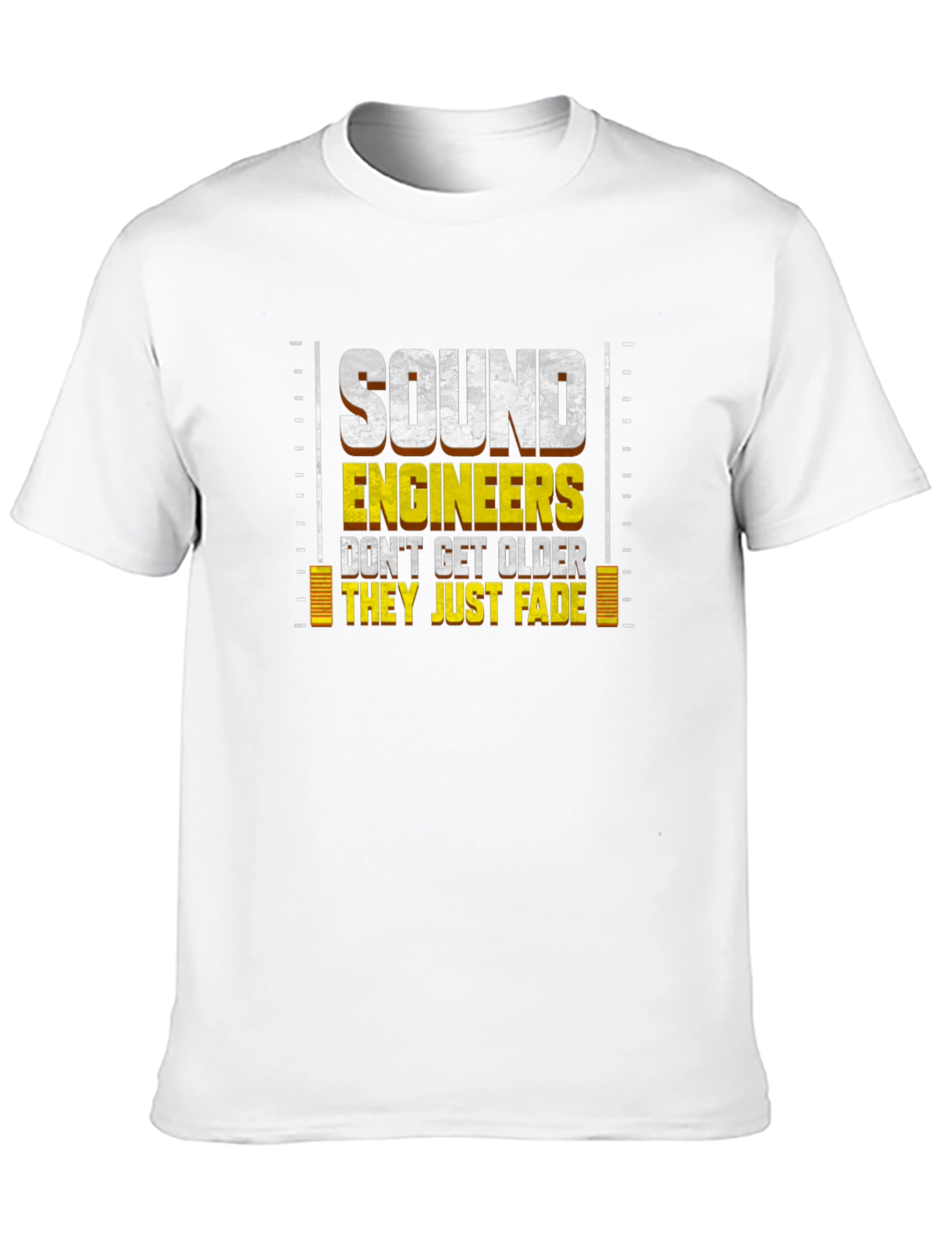 Sound Engineer Fade T-Shirt - Funny Audio Gift