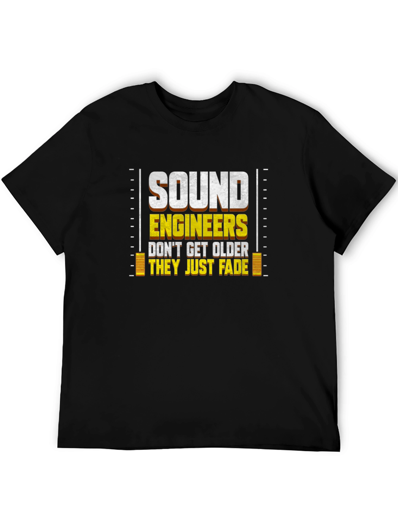 Sound Engineer Fade T-Shirt - Funny Audio Gift