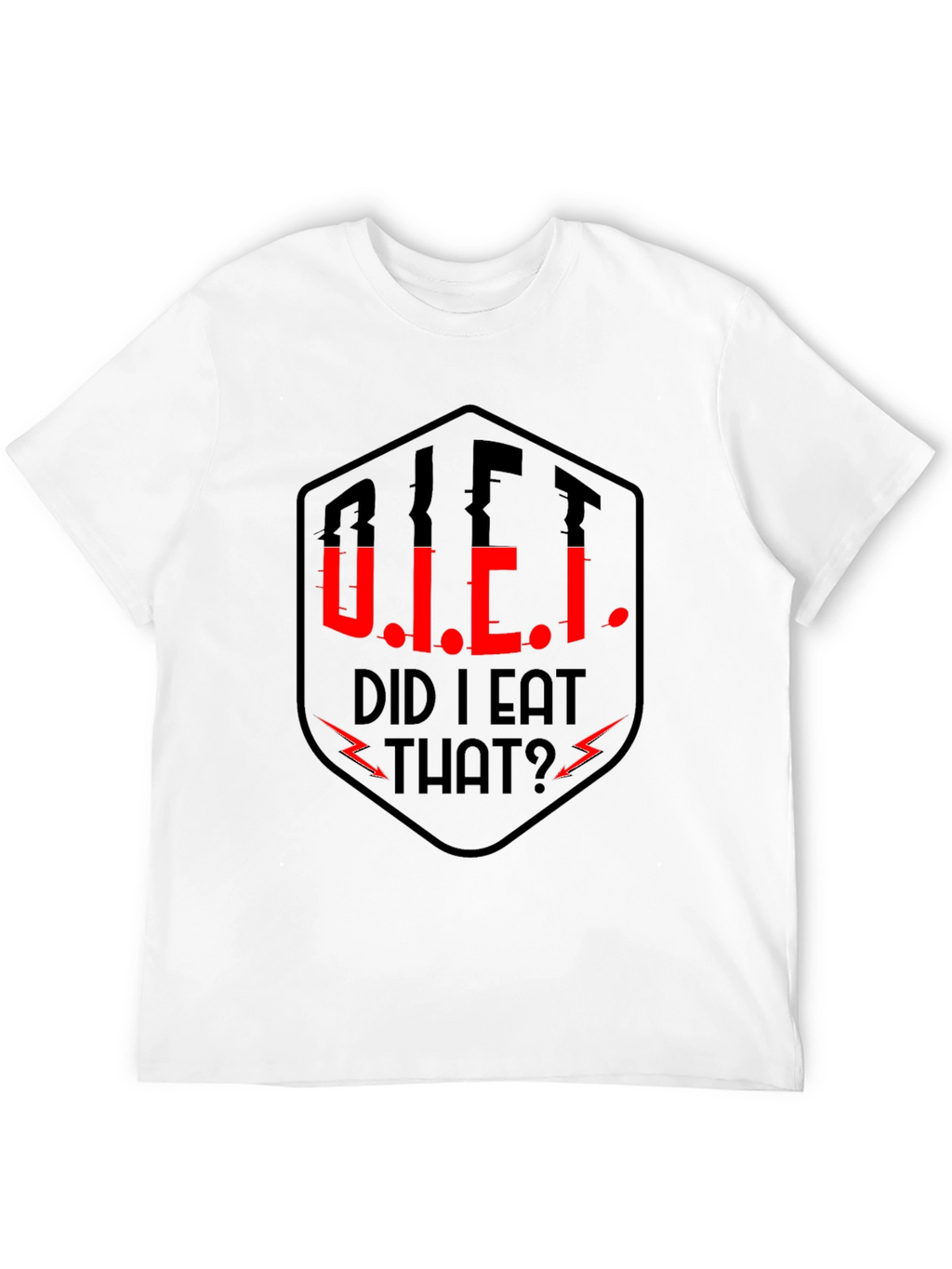 Funny Diet D.I.E.T. Graphic T-Shirt