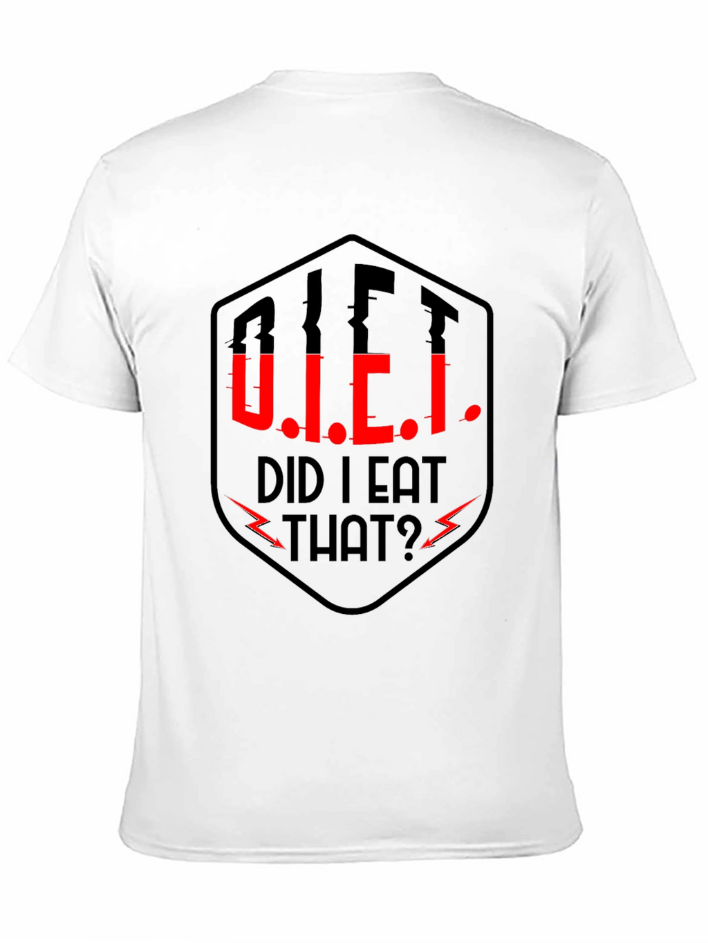 Funny Diet D.I.E.T. Graphic T-Shirt