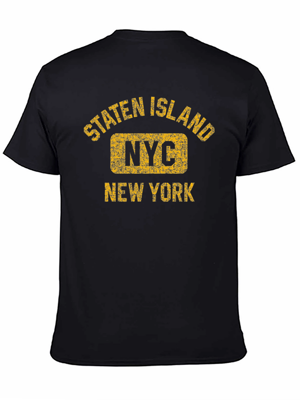 Staten Island NYC Black T-Shirt