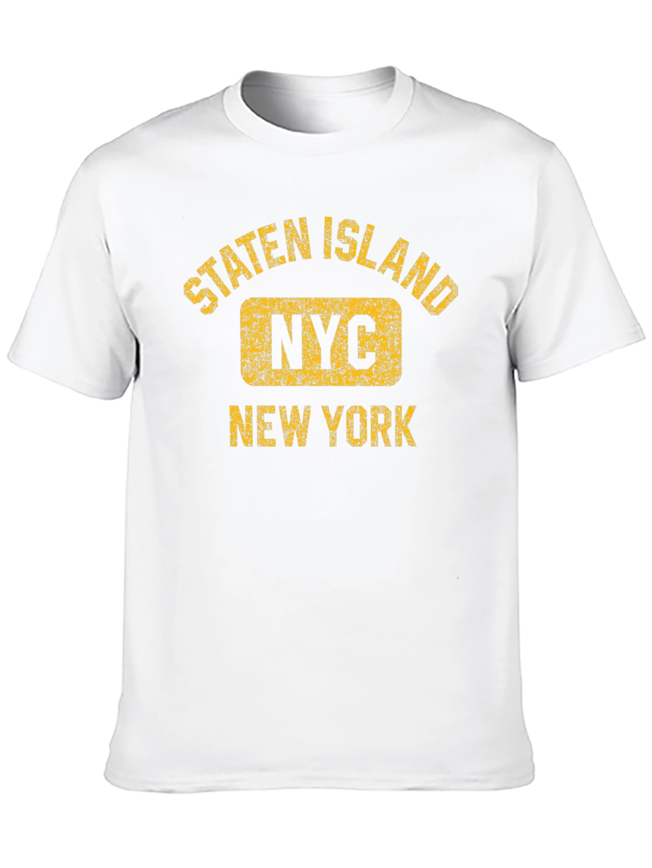 Staten Island NYC Black T-Shirt
