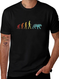 Evolution Tiger Graphic Tee