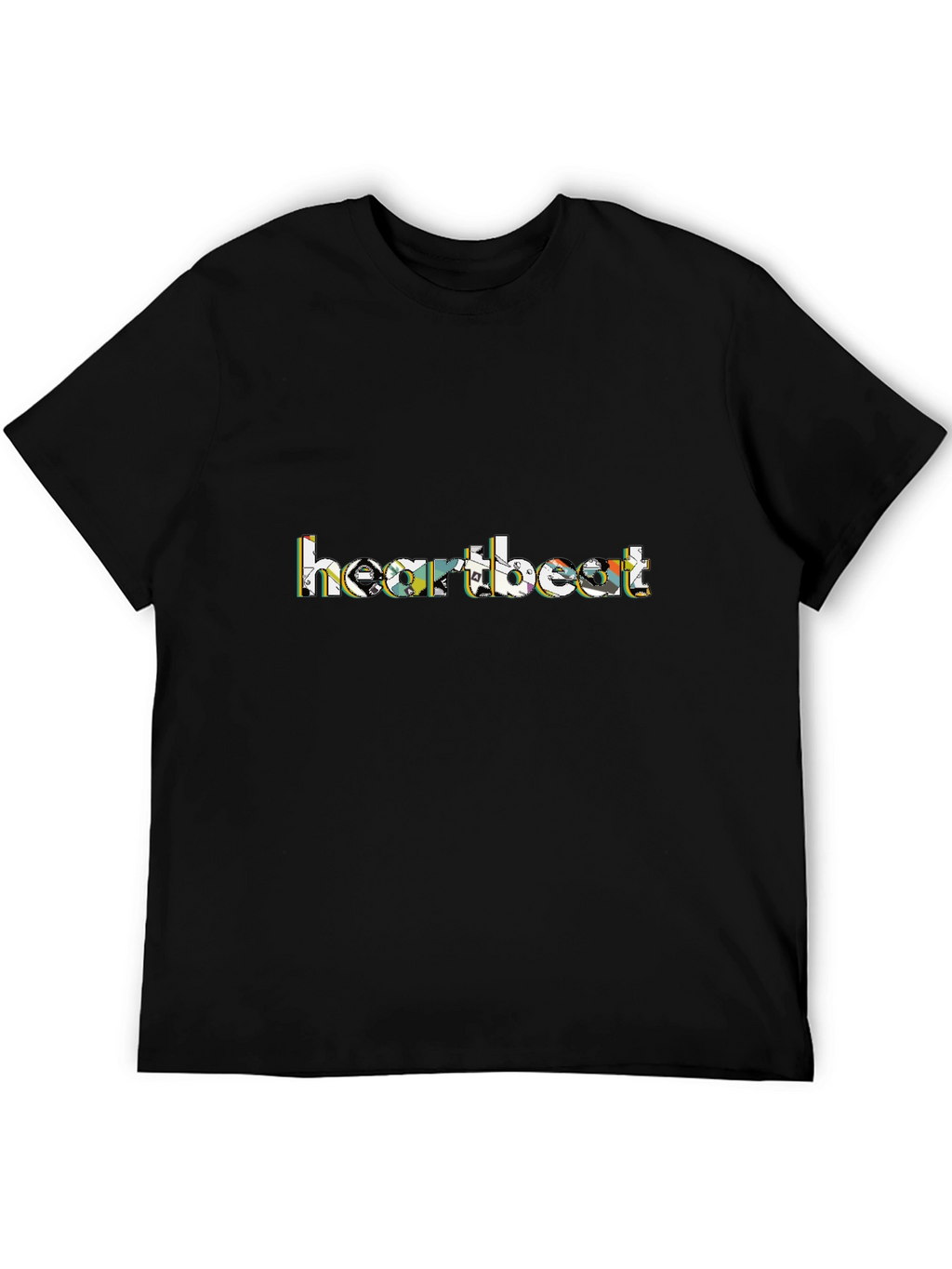 Heartbeat Graphic Print T-Shirt