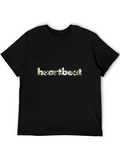 Heartbeat Graphic Print T-Shirt