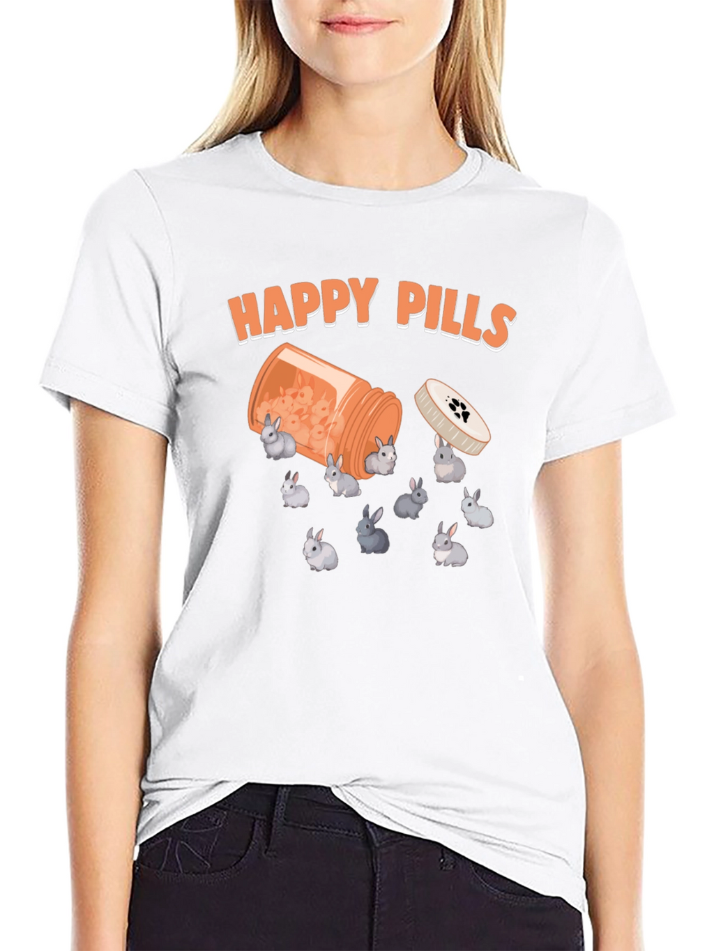 Happy Pills Bunny T-Shirt