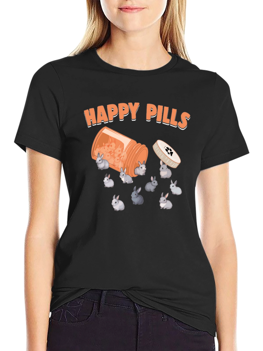 Happy Pills Bunny T-Shirt