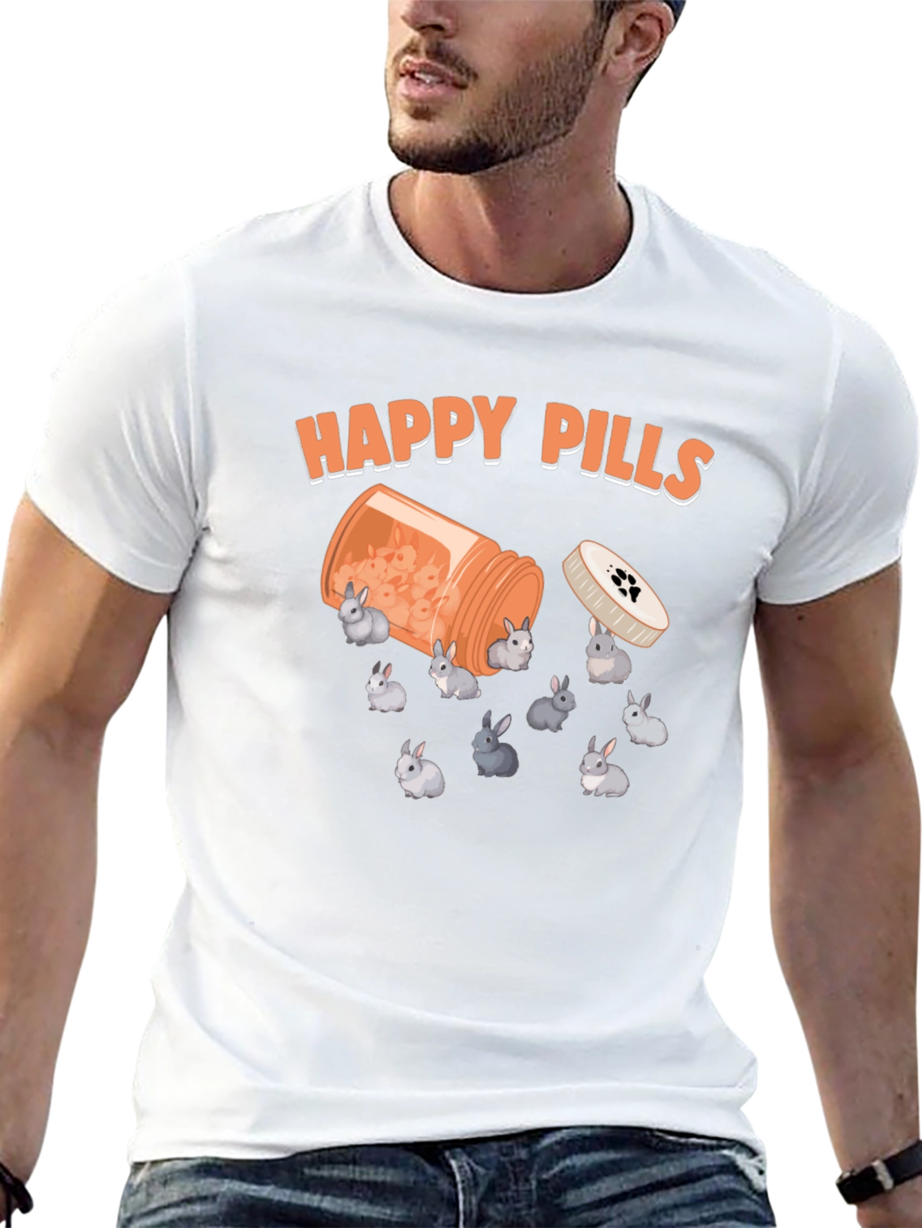 Happy Pills Bunny T-Shirt