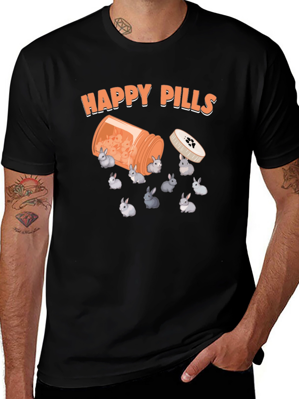 Happy Pills Bunny T-Shirt