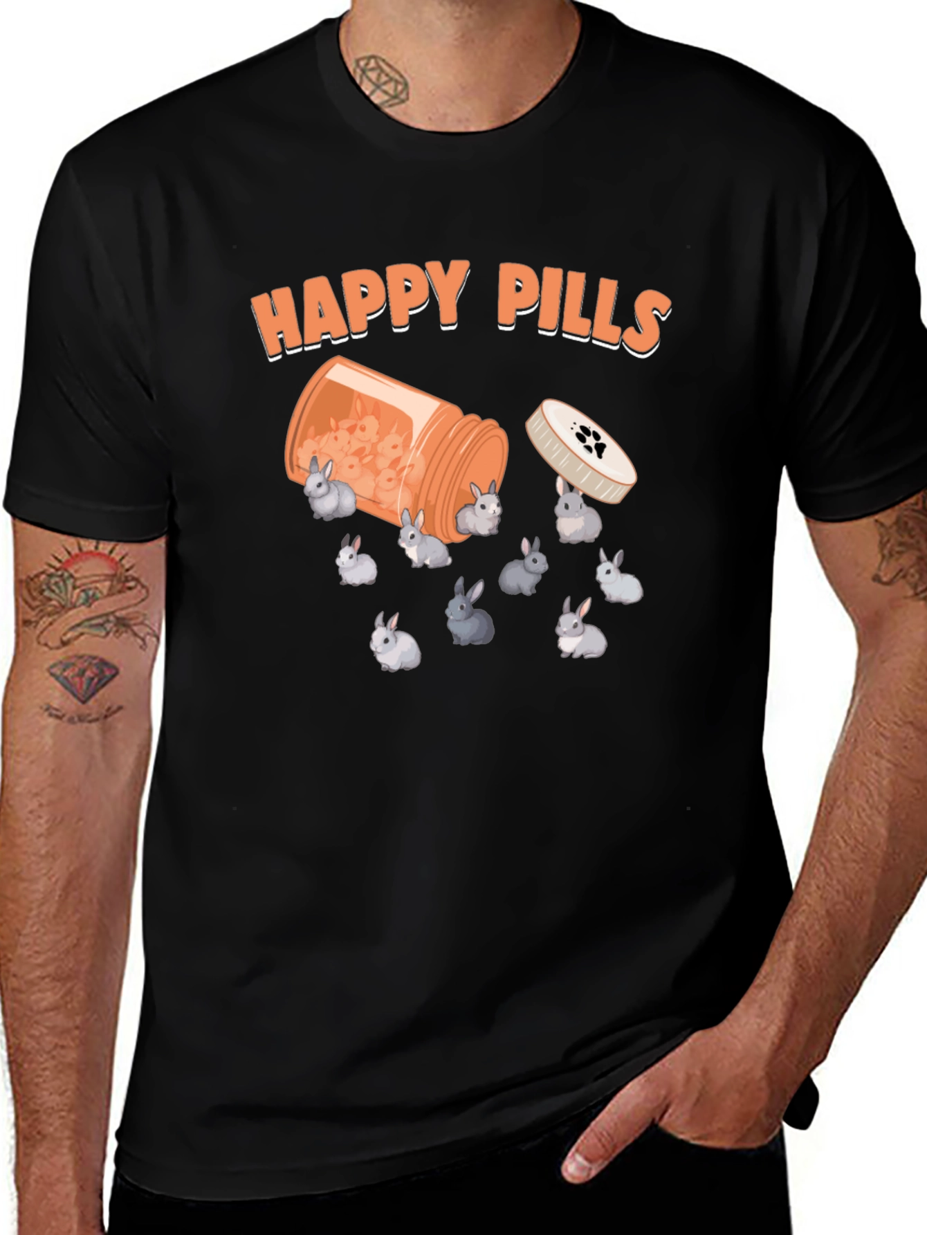 Happy Pills Bunny T-Shirt