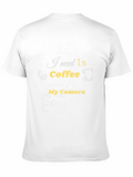 Coffee & Camera Graphic Tee - Photographers Essential