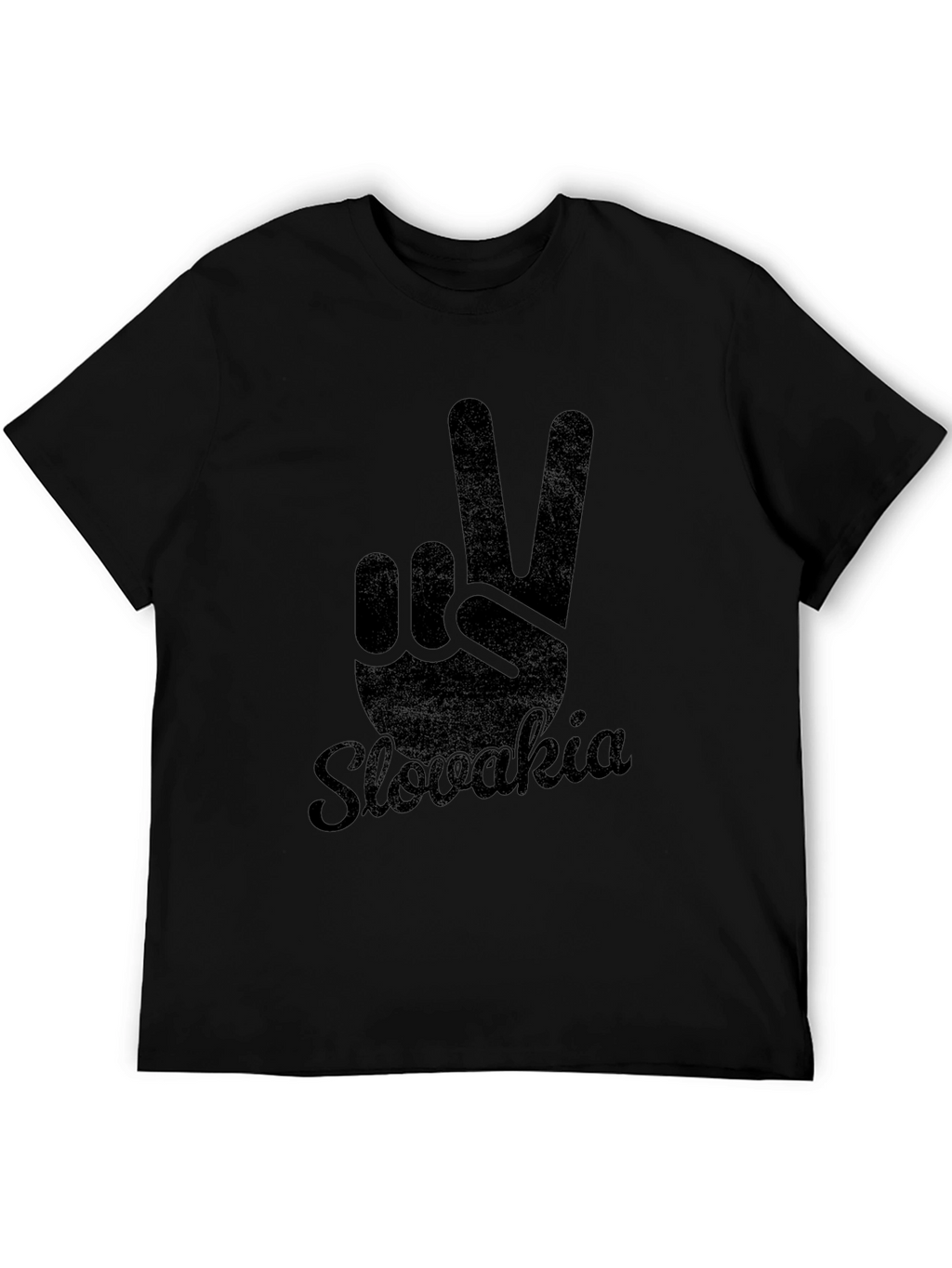 Slovakia Peace Sign Graphic Tee