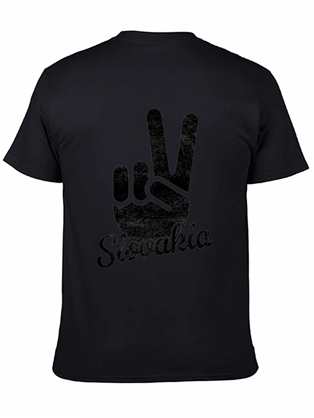 Slovakia Peace Sign Graphic Tee