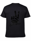 Slovakia Peace Sign Graphic Tee