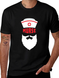 Murse T-Shirt - Bearded Nurse Humor Tee