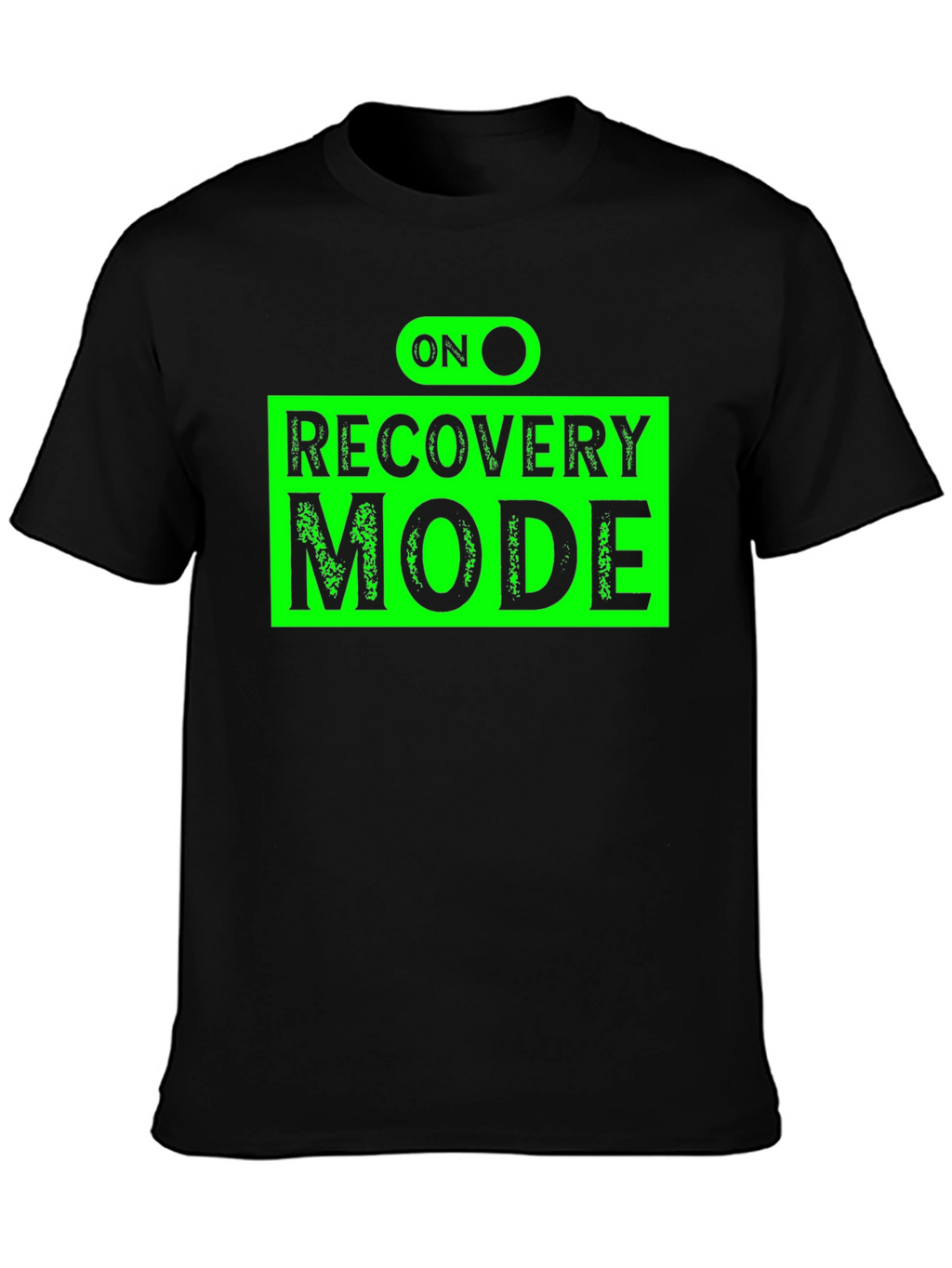 Recovery Mode T-Shirt - Black Graphic Tee