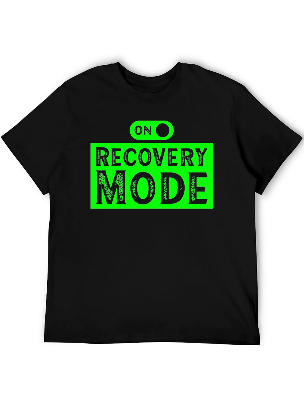 Recovery Mode T-Shirt - Black Graphic Tee