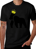 King Gorilla Black T-Shirt