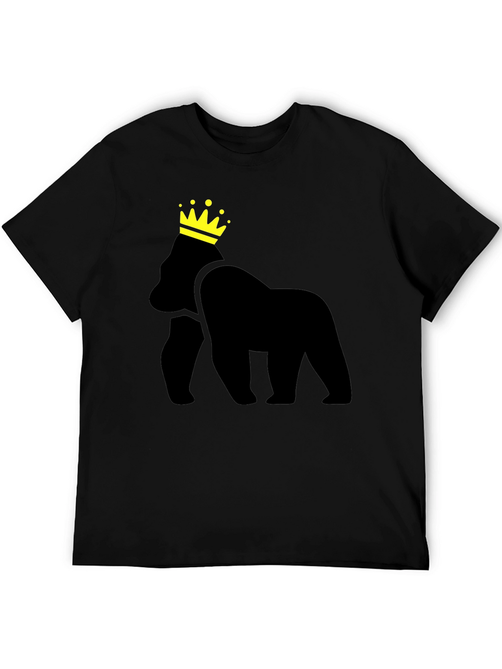King Gorilla Black T-Shirt