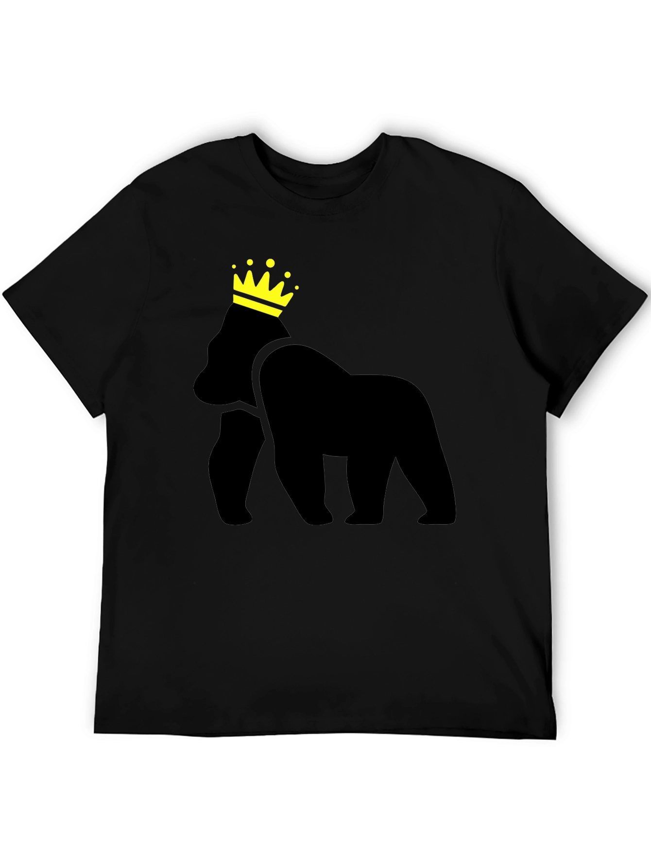 King Gorilla Black T-Shirt