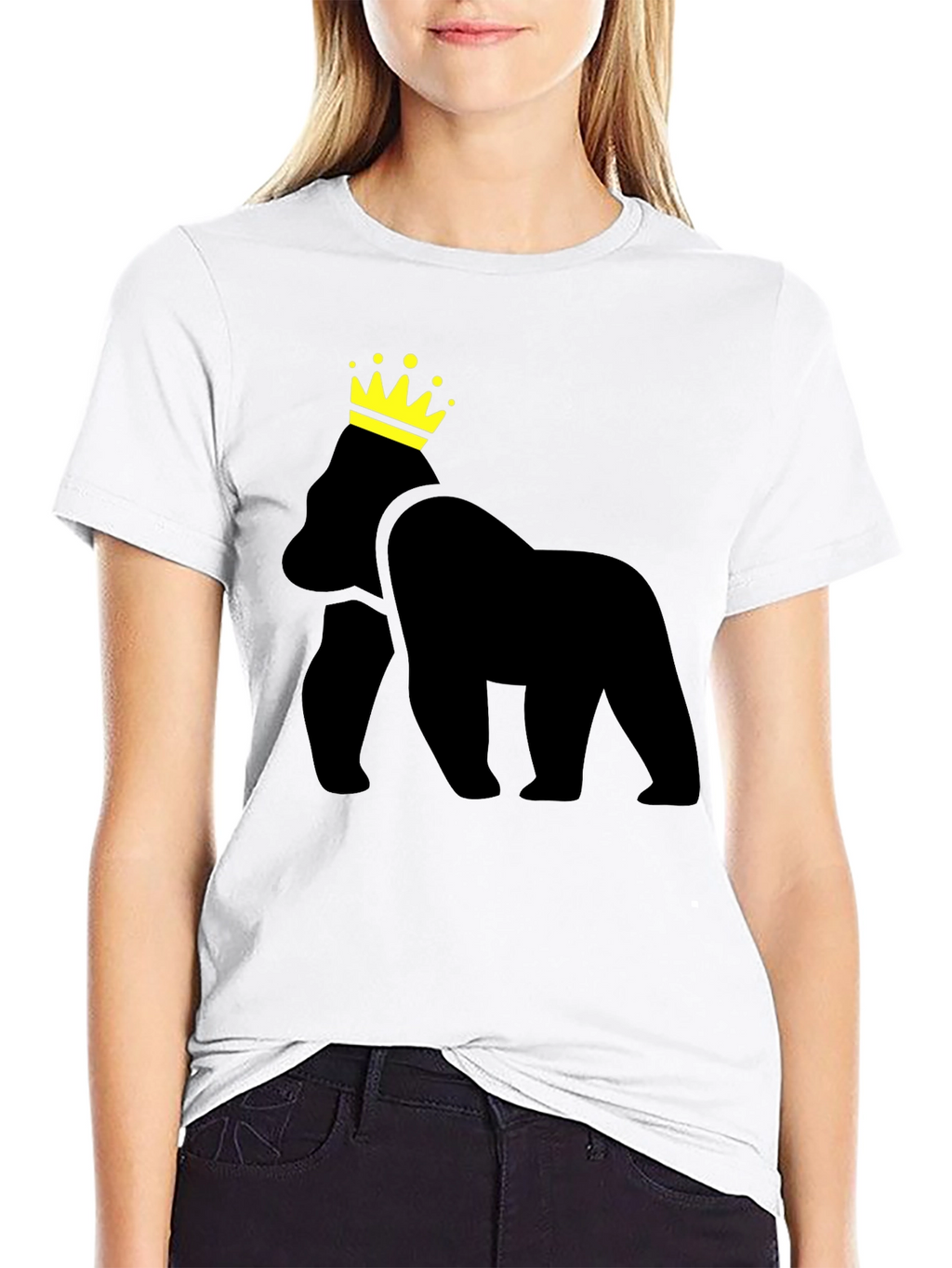 King Gorilla Black T-Shirt