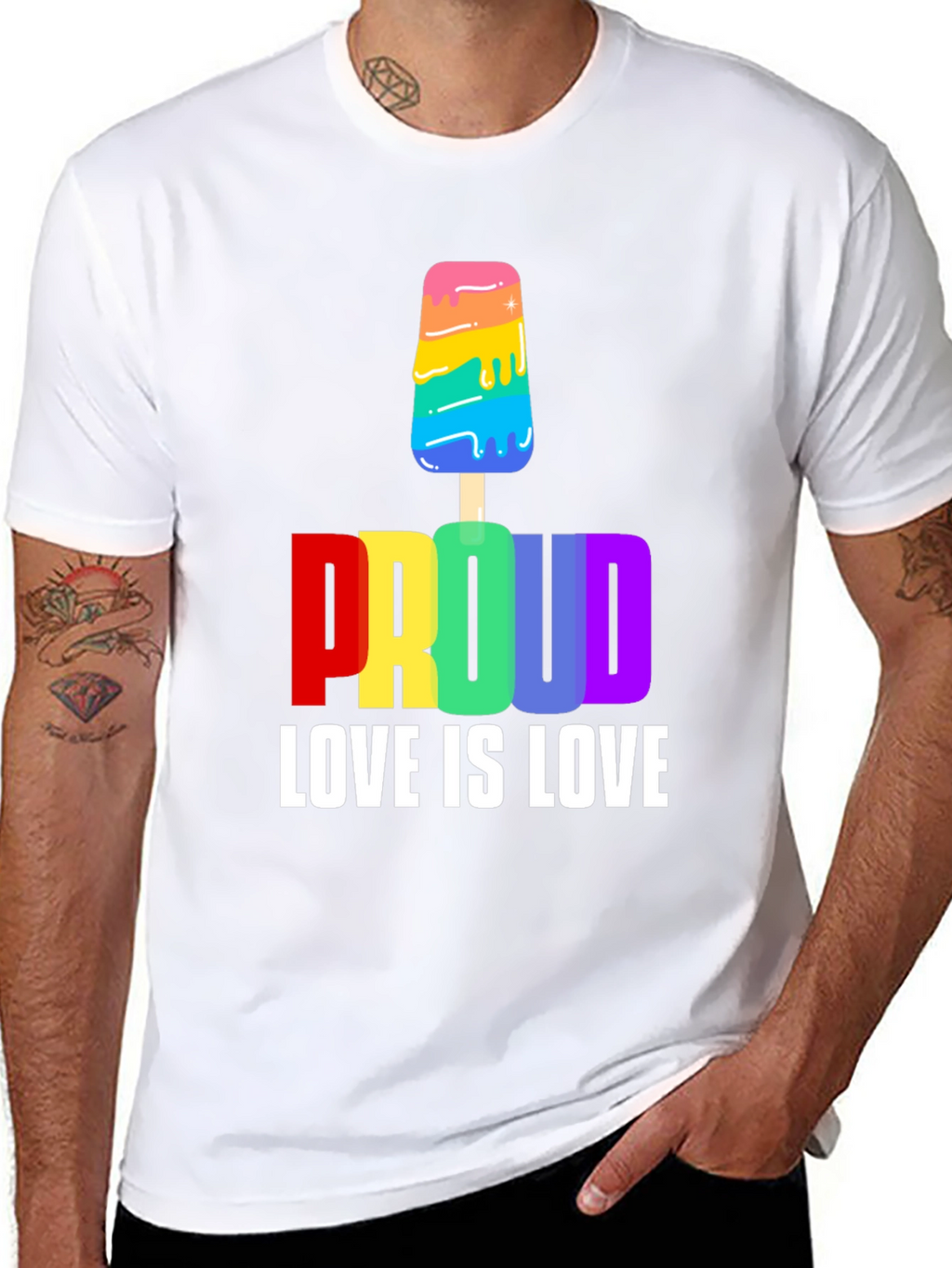 Proud Love Is Love LGBTQ+ T-Shirt