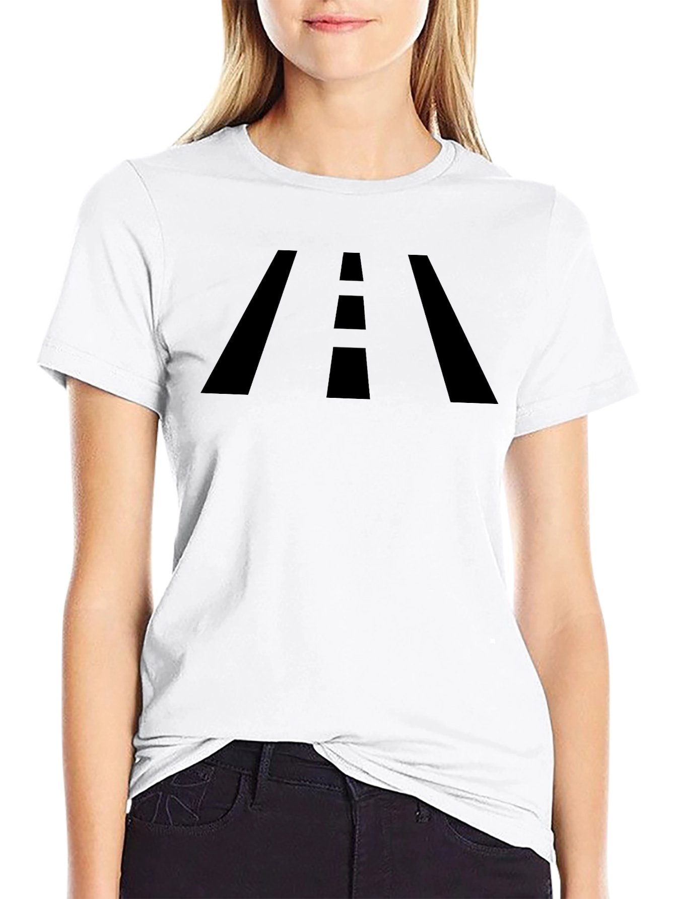 Road Ahead Graphic Tee - Black