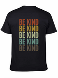 Be Kind Retro Style Graphic T-Shirt