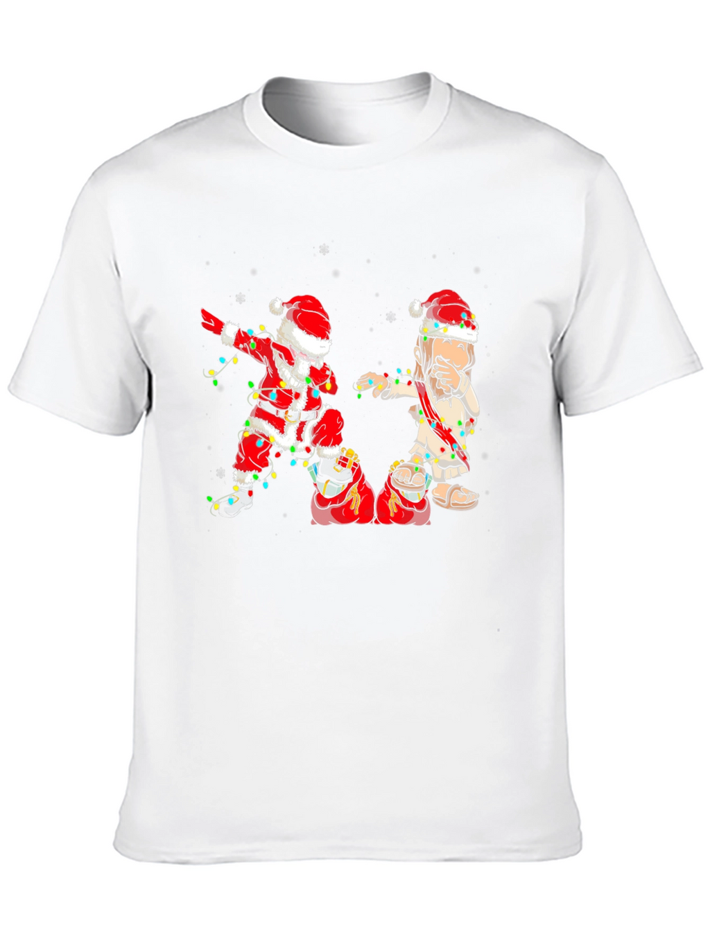 Dabbing Santa Jesus Christmas T-Shirt