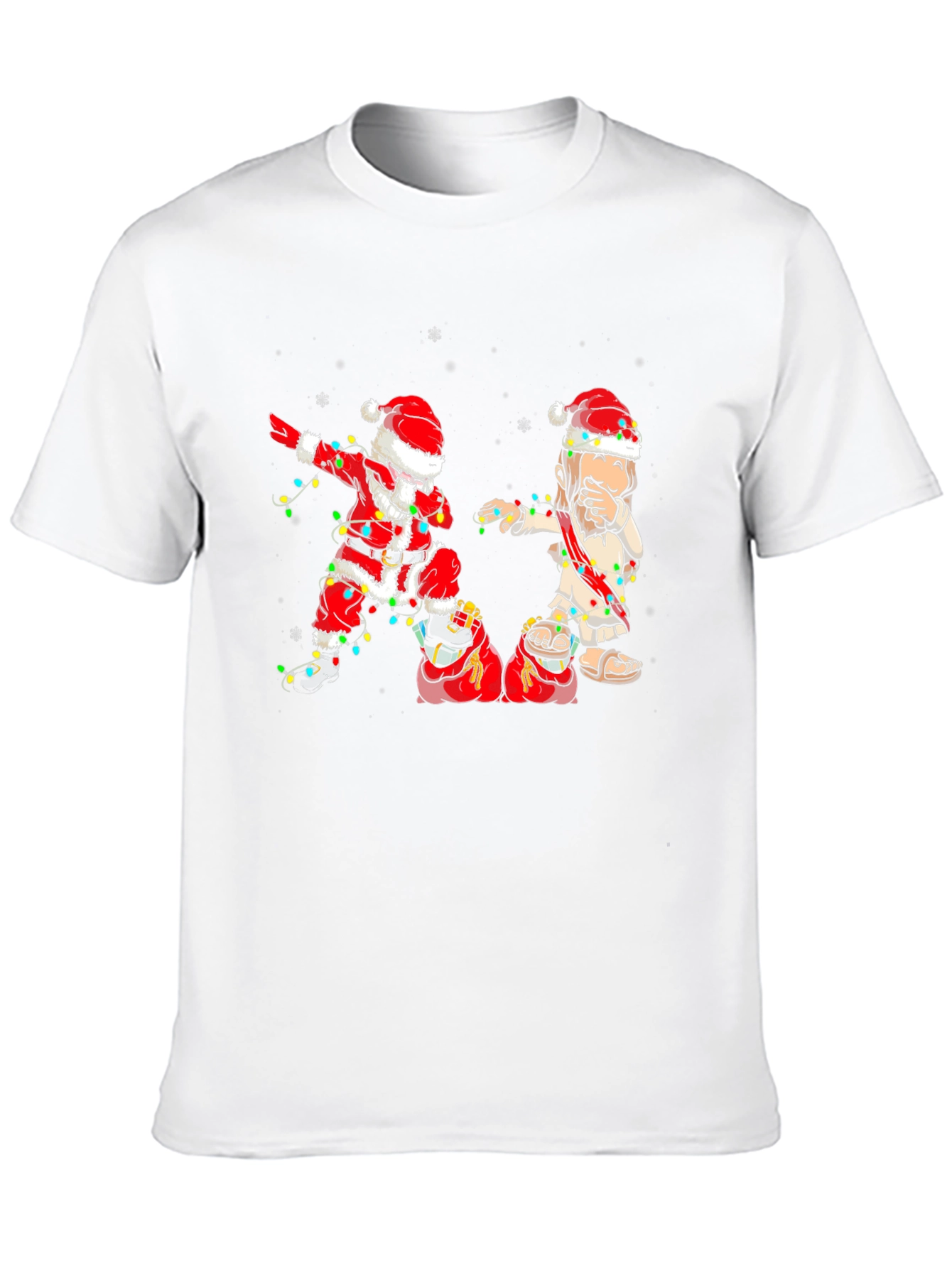 Dabbing Santa Jesus Christmas T-Shirt