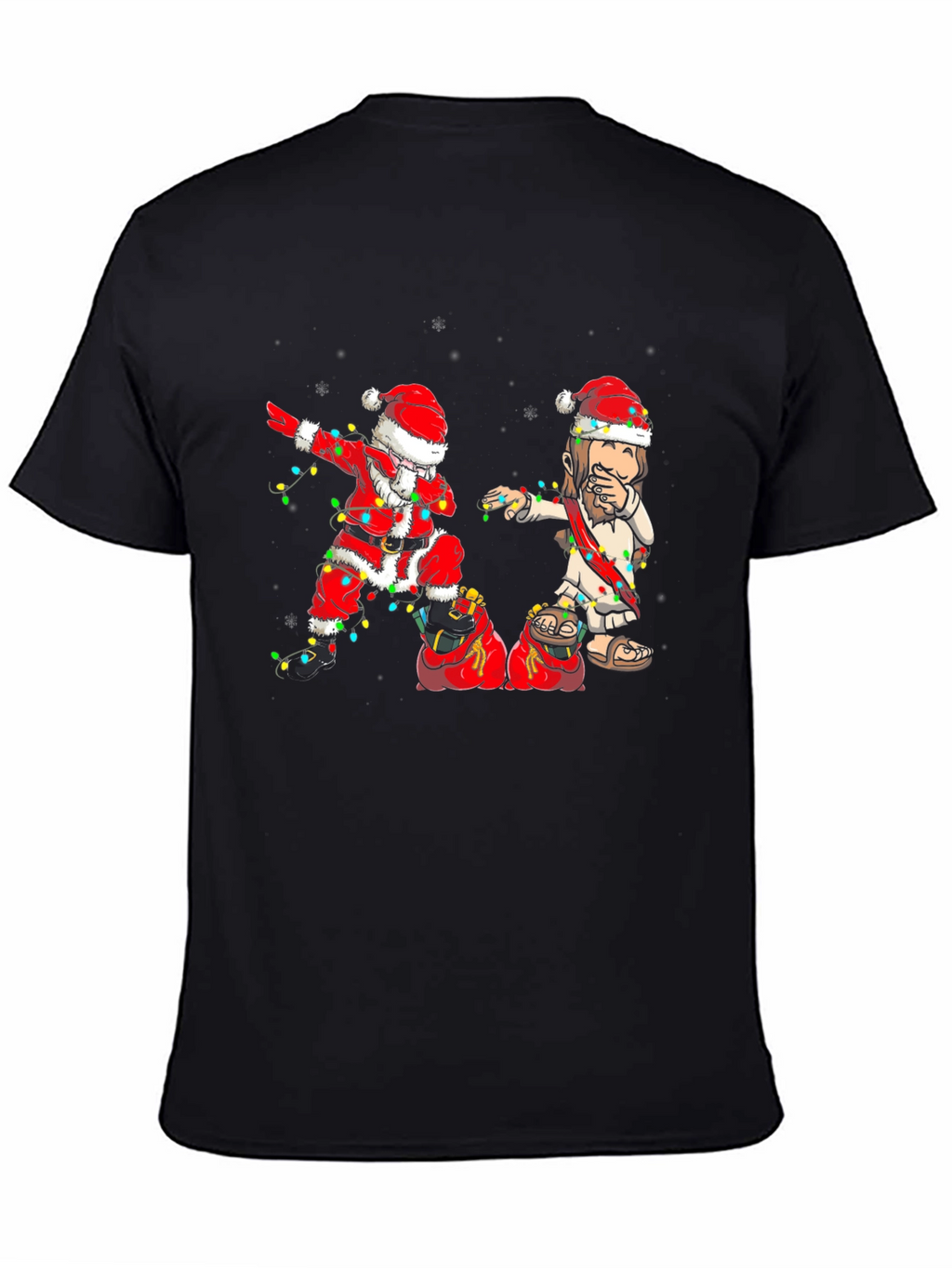 Dabbing Santa Jesus Christmas T-Shirt