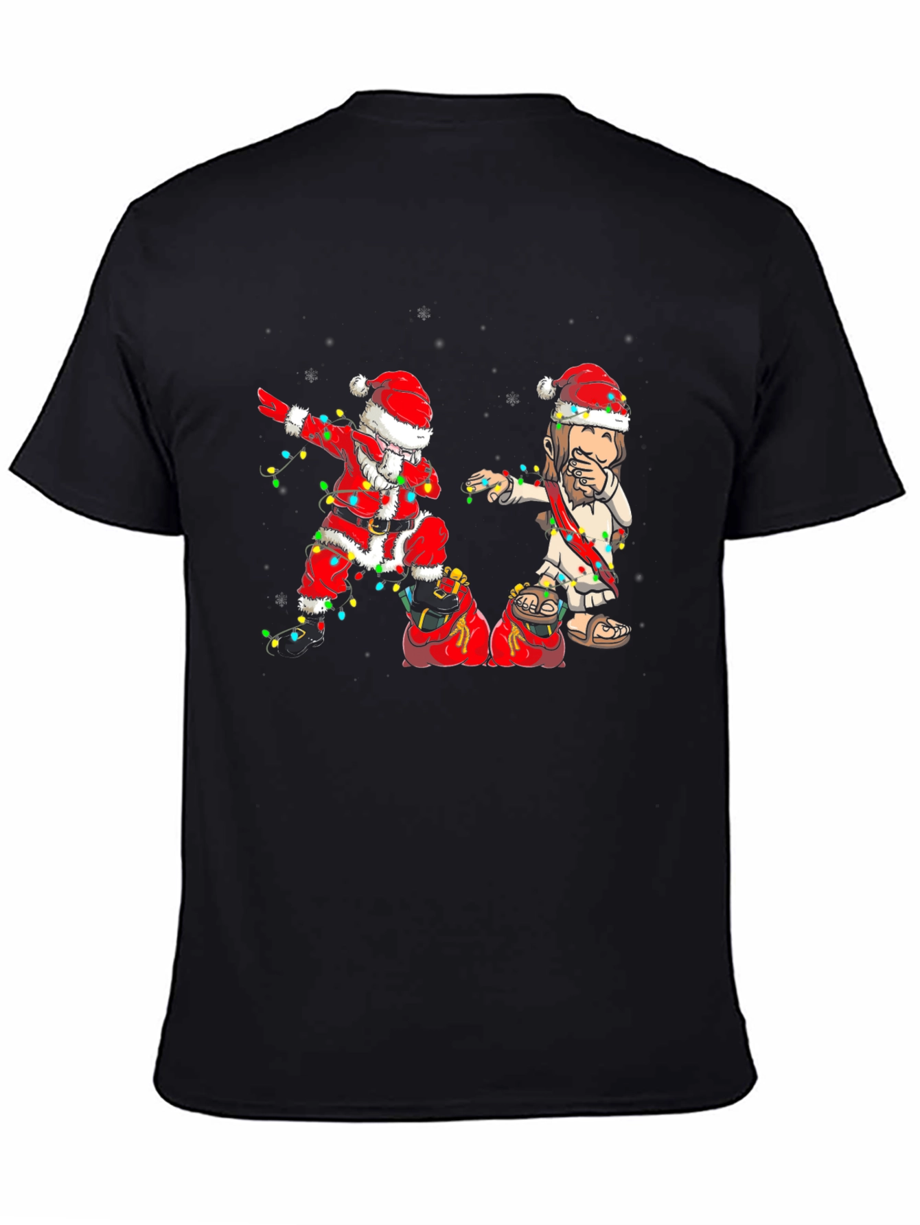 Dabbing Santa Jesus Christmas T-Shirt