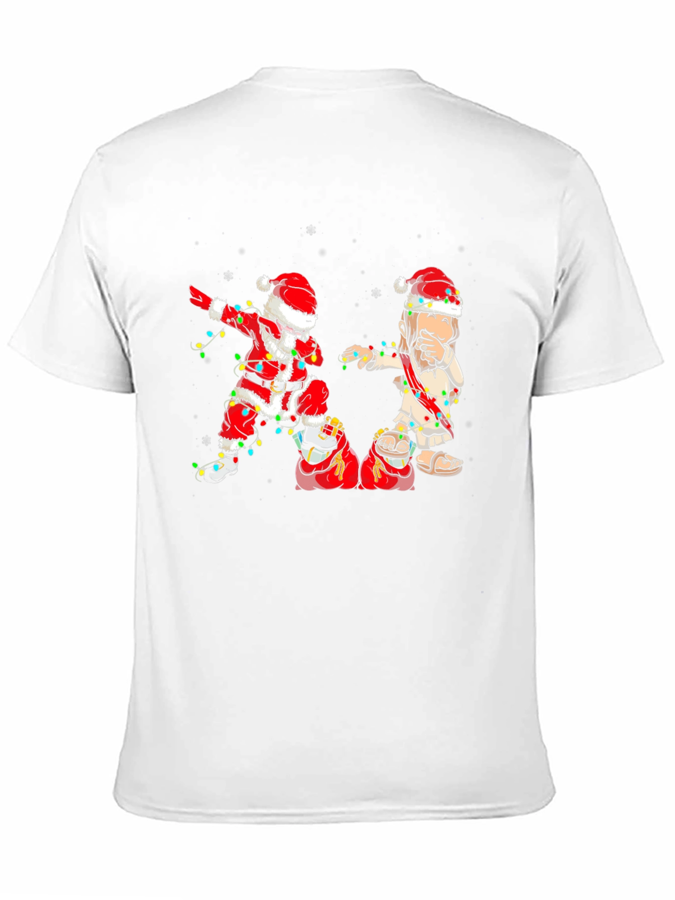 Dabbing Santa Jesus Christmas T-Shirt