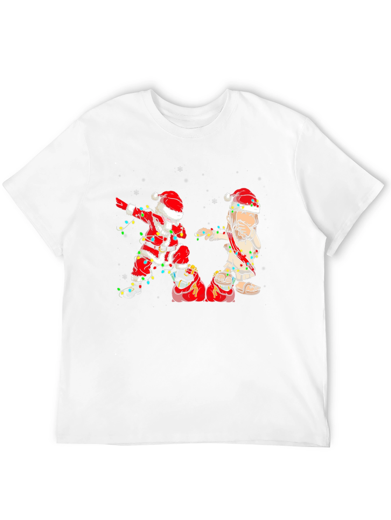 Dabbing Santa Jesus Christmas T-Shirt