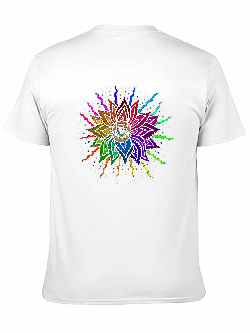 Vibrant Mandala Graphic Tee