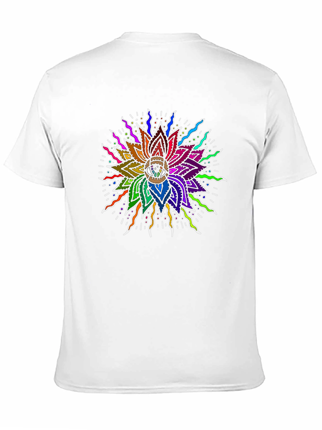 Vibrant Mandala Graphic Tee