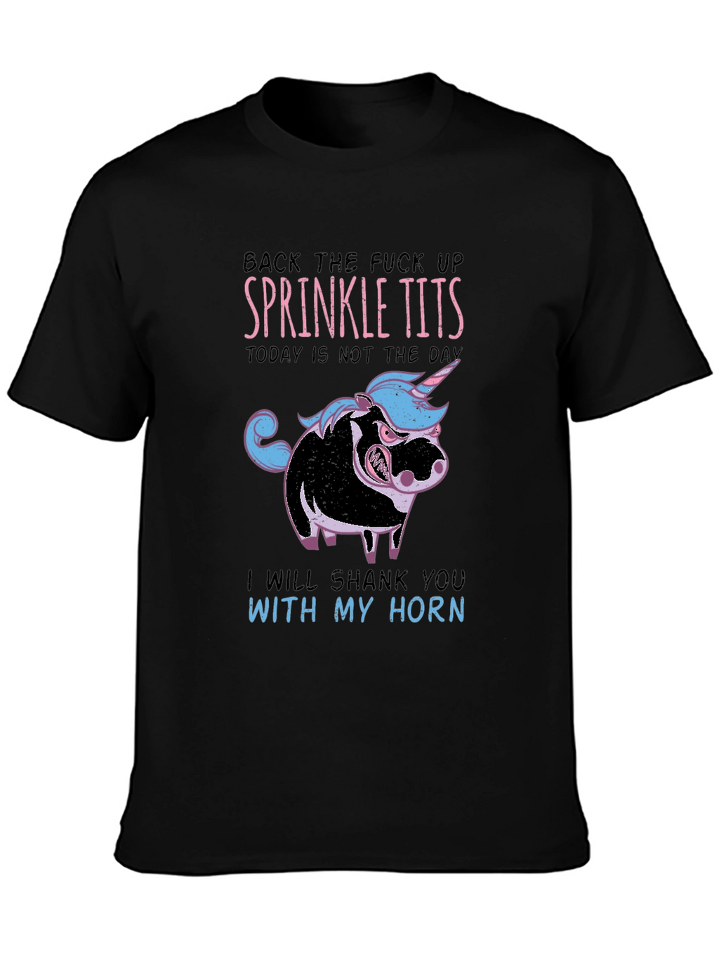 Funny Sprinkle Tits Graphic T-Shirt